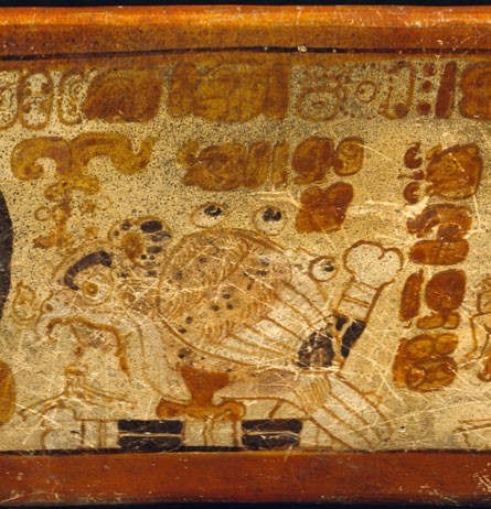 Mayan-giant-raptor-human-head-mouth-bird-vomiting-dead-person-ingesting-vases-bowls-plants-bone-throne-similar-Dresden-Codex