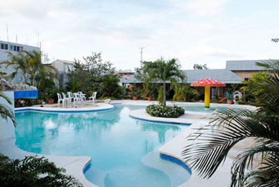 Hotel Patio Grande swimming Pool Maya-archaeology