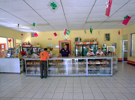 Restaurant inside view