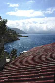 Vista from hotel Terrazas del Lago