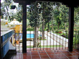 Hotel Villa Colonial balconies