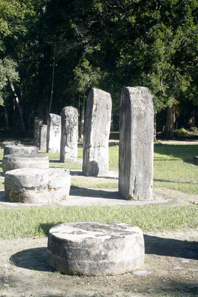 Stelae Group Q Tikal Guatemala Maya Archaeology